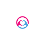 heart shape hand icon